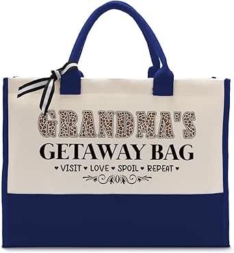 Gkwa Cotton Canvas Tote Bag for Women, Canvas Tote Bag for Gifting
