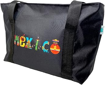 تيبورينجو! | شنطة توت | بسحاب | مقابض متينة | شنطة داخلية واحدة | شنطة مدمجة | كبيرة وواسعة., المكسيك فولادوريس