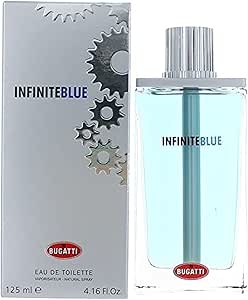 عطر انفينيت بلو للرجال من بوجاتي -أو دو تواليت، 125 مل-