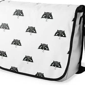 بوناميزون شنطة ماسنجر مدرسية مطبوعة رقميا للطلاب، شنطة كروس بودي وشنطة ساعي، شنطة كتف للمدرسة، العودة الى المدرسة، المقاس: 29 × 36 سم، ألوان متعددة