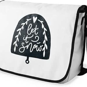 بوناميزون شنطة ماسنجر مدرسية مطبوعة رقميا للطلاب، شنطة كروس بودي وشنطة ساعي، شنطة كتف للمدرسة، العودة الى المدرسة، المقاس: 29 × 36 سم، ألوان متعددة