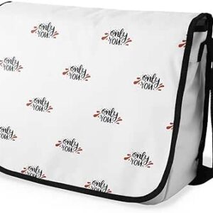 بوناميزون شنطة ماسنجر مدرسية مطبوعة رقميا للطلاب، شنطة كروس بودي وشنطة ساعي، شنطة كتف للمدرسة، العودة الى المدرسة، المقاس: 29 × 36 سم، ألوان متعددة