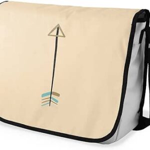 بوناميزون شنطة ماسنجر مدرسية مطبوعة رقميا للطلاب، شنطة كروس بودي وشنطة ساعي، شنطة كتف للمدرسة، العودة الى المدرسة، المقاس: 29 × 36 سم، ألوان متعددة