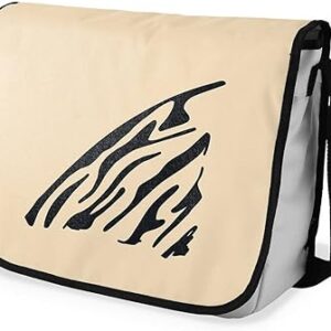 بوناميزون شنطة ماسنجر مدرسية مطبوعة رقميا للطلاب، شنطة كروس بودي وشنطة ساعي، شنطة كتف للمدرسة، العودة الى المدرسة، المقاس: 29 × 36 سم، ألوان متعددة