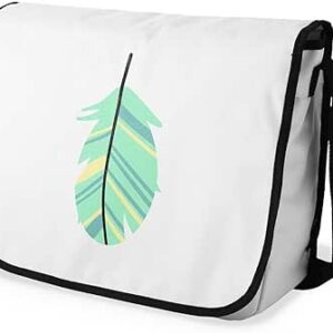 بوناميزون شنطة ماسنجر مدرسية مطبوعة رقميا للطلاب، شنطة كروس بودي وشنطة ساعي، شنطة كتف للمدرسة، العودة الى المدرسة، المقاس: 29 × 36 سم