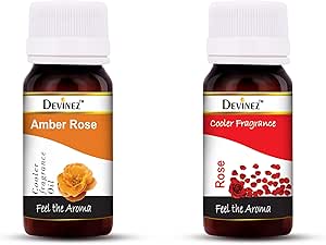 عطر أمبر روز + مبرد ورد من ديفانيز، 60 مل لكل عبوة