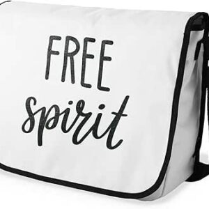 بوناميزون شنطة ماسنجر مدرسية مطبوعة رقميا للطلاب، شنطة كروس بودي وشنطة ساعي، شنطة كتف للمدرسة، العودة الى المدرسة، المقاس: 29 × 36 سم، ألوان متعددة