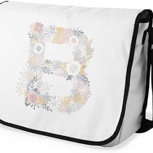 بوناميزون شنطة ماسنجر مدرسية مطبوعة رقميا للطلاب، شنطة كروس بودي وشنطة ساعي، شنطة كتف للمدرسة، العودة الى المدرسة، المقاس: 29 × 36 سم، ألوان متعددة