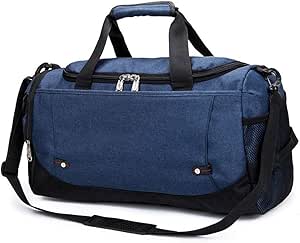 حقيبة سفر من XORS رياضية ليلية أمتعة عطلة نهاية الأسبوع عارضة الترفيه الأم حقيبة حقيبة حقيبة يد رياضية ليلية رياضة أمتعة صالة رياضية حقيبة حمل عطلة نهاية الأسبوع (اللون: أزرق)
