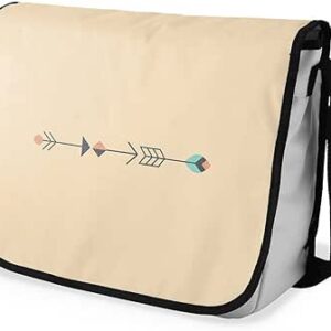 بوناميزون شنطة ماسنجر مدرسية مطبوعة رقميا للطلاب، شنطة كروس بودي وشنطة ساعي، شنطة كتف للمدرسة، العودة الى المدرسة، المقاس: 29 × 36 سم، ألوان متعددة