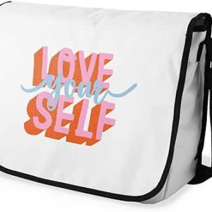 بوناميزون شنطة ماسنجر مدرسية مطبوعة رقميا للطلاب، شنطة كروس بودي وشنطة ساعي، شنطة كتف للمدرسة، العودة الى المدرسة، المقاس: 29 × 36 سم، ألوان متعددة