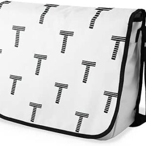 بوناميزون شنطة ماسنجر مدرسية مطبوعة رقميا للطلاب، شنطة كروس بودي وشنطة ساعي، شنطة كتف للمدرسة، العودة الى المدرسة، المقاس: 29 × 36 سم