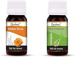 عطر عنبر روز + عشب الليمون من شركة ديفانيز، 30 مل لكل عبوة