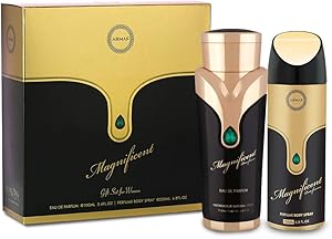 طقم هدية ماجنيفيسنت فام 2 قطعة من أرماف بيرفيوم للرجال - أو دو بارفان 100 مل - بخاخ معطر للجسم 200 مل