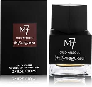 عطر ام 7 عود ابسولو للرجال من ايف سانت لوران، او دي تواليت، 80 مل