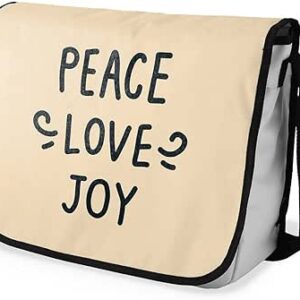 بوناميزون شنطة ماسنجر مدرسية مطبوعة رقميا للطلاب، شنطة كروس بودي وشنطة ساعي، شنطة كتف للمدرسة، العودة الى المدرسة، المقاس: 29 × 36 سم، ألوان متعددة