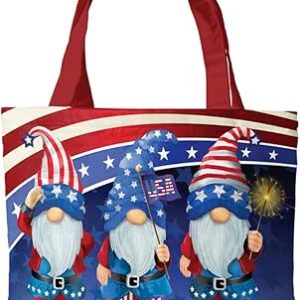 برياروود لين شنطة توت قماشية باتريوتيك غنومز مقاس 14.5 انش × 15 انش