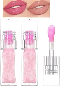 ملمع شفاه سحري متغير اللون من قطعتين، زيت ملمع شفاه سحري متغير اللون، ملمع شفاه مرطب ومتغير دافئ، زيت ملمع شفاه مرطب وملمع للشفاه، زيت ملمع شفاه لامع متغير اللون، احمر شفاه ملون