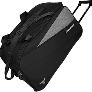 اوربان ترايب مجموعة حقائب دفل بعجلات من بينين مكونة من 3 قطع (اسود)، البوليستر