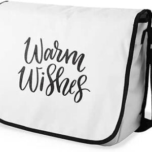 بوناميزون شنطة ماسنجر مدرسية مطبوعة رقميا للطلاب، شنطة كروس بودي وشنطة ساعي، شنطة كتف للمدرسة، العودة الى المدرسة، المقاس: 29 × 36 سم، ألوان متعددة