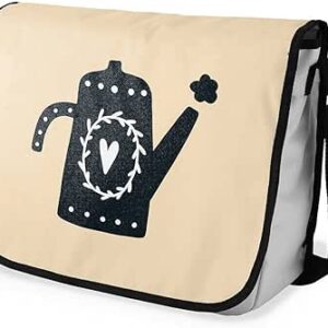 بوناميزون شنطة ماسنجر مدرسية مطبوعة رقميا للطلاب، شنطة كروس بودي وشنطة ساعي، شنطة كتف للمدرسة، العودة الى المدرسة، المقاس: 29 × 36 سم