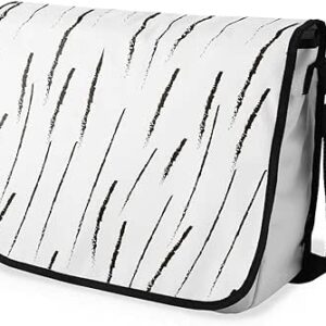 بوناميزون شنطة ماسنجر مدرسية مطبوعة رقميا للطلاب، شنطة كروس بودي وشنطة ساعي، شنطة كتف للمدرسة، العودة الى المدرسة، المقاس: 29 × 36 سم