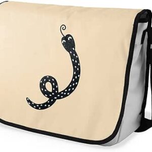 بوناميزون شنطة ماسنجر مدرسية مطبوعة رقميا للطلاب، شنطة كروس بودي وشنطة ساعي، شنطة كتف للمدرسة، العودة الى المدرسة، المقاس: 29 × 36 سم، ألوان متعددة