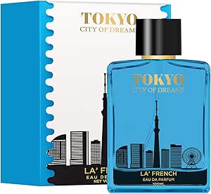 عطر طوكيو للرجال من لا فرينش - 100 مل | هدية فاخرة | رائحة تدوم طويلا | عطر فرنسي فاخر | او دي بارفان