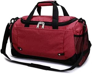 حقيبة سفر من XORS رياضية ليلية أمتعة عطلة نهاية الأسبوع عارضة الترفيه الأم حقيبة حقيبة حقيبة يد الرياضة الليلية الصالة الرياضية الأمتعة عطلة نهاية الأسبوع حمل حقيبة (اللون: خمري)