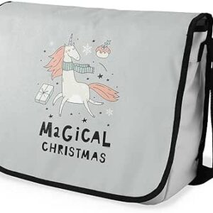 بوناميزون شنطة ماسنجر مدرسية مطبوعة رقميا للطلاب، شنطة كروس بودي وشنطة ساعي، شنطة كتف للمدرسة، العودة الى المدرسة، المقاس: 29 × 36 سم