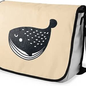 بوناميزون شنطة ماسنجر مدرسية مطبوعة رقميا للطلاب، شنطة كروس بودي وشنطة ساعي، شنطة كتف للمدرسة، العودة الى المدرسة، المقاس: 29 × 36 سم، ألوان متعددة