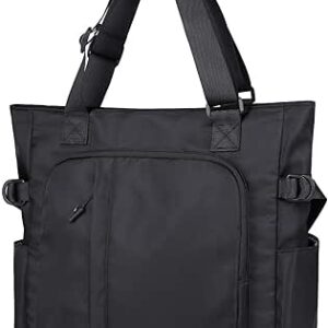 تايني تشو شنطة يد كبيرة توت من النايلون المقاوم للماء متعددة الجيوب كتف للابتوب والعمل والمعلمين شنط للنساء والرجال