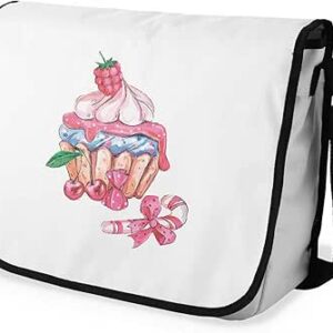 بوناميزون شنطة ماسنجر مدرسية مطبوعة رقميا للطلاب، شنطة كروس بودي وشنطة ساعي، شنطة كتف للمدرسة، العودة الى المدرسة، المقاس: 29 × 36 سم، ألوان متعددة