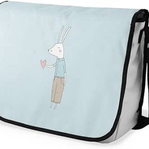 بوناميزون شنطة ماسنجر مدرسية مطبوعة رقميا للطلاب، شنطة كروس بودي وشنطة ساعي، شنطة كتف للمدرسة، العودة الى المدرسة، المقاس: 29 × 36 سم، ألوان متعددة