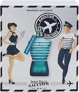 عطر او دي تواليت لو ميل من جان بول غوتييه سعة 125 مل مع 20 للرجال