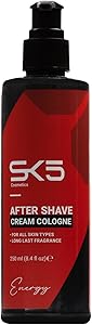كريم ما بعد الحلاقة، 250 مل، احمر من اس كيه 5، للرجال