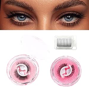 زوجان من الرموش ذاتية اللصق قابلة لاعادة الاستخدام من فوردبي، رموش سميكة ثلاثية الابعاد، رموش صناعية بدون صمغ، مع صناديق محمولة، لاطالة الرموش للمبتدئين