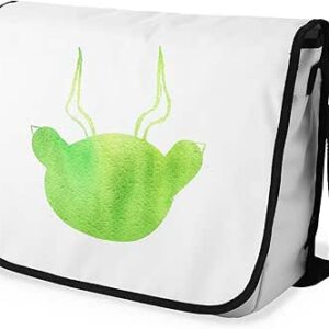 شنطة ماسنجر مدرسية مطبوعة رقمية بحزام اسود للبنات والاولاد من لو جاردين دو لين، شنطة ماسنجر للطلاب، شنط كتف مقاس 29 × 36 سم