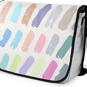 شنطة ماسنجر مدرسية مطبوعة رقمية بحزام اسود للبنات والاولاد من لو جاردين دو لين، شنطة ماسنجر للطلاب، شنط كتف مقاس 29 × 36 سم