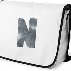 شنطة ماسنجر مدرسية مطبوعة رقمية بحزام اسود للبنات والاولاد من لو جاردين دو لين، شنطة ماسنجر للطلاب، شنط كتف مقاس 29 × 36 سم