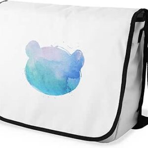 شنطة ماسنجر مدرسية مطبوعة رقمية بحزام اسود للبنات والاولاد من لو جاردين دو لين، شنطة ماسنجر للطلاب، شنط كتف مقاس 29 × 36 سم