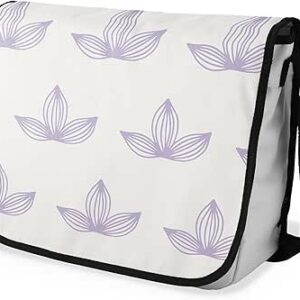 شنطة ماسنجر مدرسية مطبوعة رقمية بحزام اسود للبنات والاولاد من لو جاردين دو لين، شنطة ماسنجر للطلاب، شنط كتف مقاس 29 × 36 سم