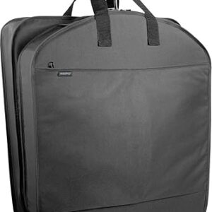 WallyBags Garment Bag 52-inch Deluxe Travel Two Pockets