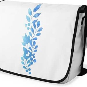 شنطة ماسنجر مدرسية مطبوعة رقمية بحزام اسود للبنات والاولاد من لو جاردين دو لين، شنطة ماسنجر للطلاب، شنط كتف مقاس 29 × 36 سم