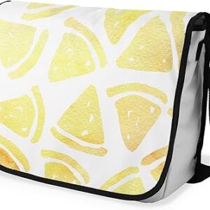 شنطة ماسنجر مدرسية مطبوعة رقمية بحزام اسود للبنات والاولاد من لو جاردين دو لين، شنطة ماسنجر للطلاب، شنط كتف مقاس 29 × 36 سم