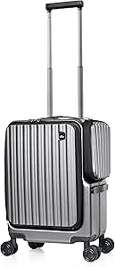 مورانو شنطة سفر ذكية محمولة مقاس 20 انش مع مساحات تخزين كبيرة وجيب جانبي بقفل خاص للتابلت والمستندات 37 × 28 50 سم JE-055 1 بوليستر ألوان متعددة