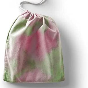 بوناميزون شنطة منتجات قطنية مطبوعة مع رباط، شنطة بقالة قابلة لاعادة الاستخدام، اكياس صديقة للبيئة وقابلة للتحلل البيولوجي، شنطة سفر، شنط تسوق، صديقة للبيئة، قابلة للطي، المقاس: 20×30 سم