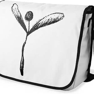 شنطة ماسنجر مدرسية مطبوعة رقمية بحزام اسود للبنات والاولاد من لو جاردين دو لين، شنطة ماسنجر للطلاب، شنط كتف مقاس 29 × 36 سم