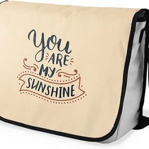 شنطة ماسنجر مدرسية مطبوعة رقمية بحزام اسود للبنات والاولاد من لو جاردين دو لين، شنطة ماسنجر للطلاب، شنط كتف مقاس 29 × 36 سم