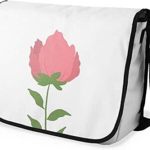 بوناميزون شنطة ماسنجر مدرسية مطبوعة رقميا مع حزام اسود للطلاب، شنطة كروس وشنطة ساعي، شنطة كتف للمدرسة، العودة الى المدرسة، المقاس: 29 × 36 سم